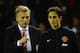 SUNDERLAND, ENGLAND - OCTOBER 05: David Moyes of Manchester United talks with Adnan Januzaj after victory in the Barclays Premier League match between Sunderland and Manchester United at Stadium of Light on October 5, 2013 in Sunderland, England. (Photo