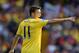WEST BROMWICH, ENGLAND - OCTOBER 06: Mesut Oezil of Arsenal points during the Barclays Premier League match between West Bromwich Albion and Arsenal at The Hawthorns on October 6, 2013 in West Bromwich, England. (Photo by Michael Regan/Getty Images)