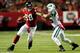 ATLANTA, GA - OCTOBER 07: Tight end Tony Gonzalez #88 of the Atlanta Falcons runs with the ball as strong safety Dawan Landry #26 of the New York Jets defends during their game at the Georgia Dome on October 7, 2013 in Atlanta, Georgia. (Photo by Kevin