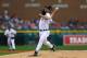 DETROIT, MI - OCTOBER 15: Justin Verlander #35 of the Detroit Tigers pitches during Game Three of the American League Championship Series against the Boston Red Sox at Comerica Park on October 15, 2013 in Detroit, Michigan. (Photo by Ronald Martinez/Get