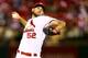 ST LOUIS, MO - OCTOBER 18: Michael Wacha #52 of the St. Louis Cardinals pitches in the sixth inning against the Los Angeles Dodgers in Game Six of the National League Championship Series at Busch Stadium on October 18, 2013 in St Louis, Missouri. (Photo