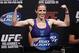 Oct 18, 2013; Houston, TX, USA; Sarah Kaufman during the weigh-in for UFC 166 at Toyota Center. Mandatory Credit: Andrew Richardson-USA TODAY Sports