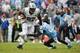 NASHVILLE, TN - SEPTEMBER 29: Jeff Cumberland #87 of the New York Jets is tackled by Coty Sensabaugh #24 of the Tennessee Titans at LP Field on September 29, 2013 in Nashville, Tennessee. (Photo by Frederick Breedon/Getty Images)