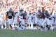Oct 19, 2013; College Station, TX, USA; Auburn Tigers wide receiver Sammie Coates (18) scores a 43-yard touchdown run against the Texas A&M Aggies during the second half at Kyle Field. Mandatory Credit: Soobum Im-USA TODAY Sports