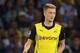 NAPLES, ITALY - SEPTEMBER 18: Marco Reus of Borussia Dortmund in action during the Uefa Champions League Group F match between Napoli and Borussia Dortmund at Stadio San Paolo on September 18, 2013 in Naples, Italy. (Photo by Paolo Bruno/Getty Images)