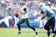 NASHVILLE, TN - OCTOBER 24: Kevin Kolb #4 of the Philadelphia Eagles runs with the ball during the NFL game against the Tennessee Titans at LP Field on October 24, 2010 in Nashville, Tennessee. (Photo by Andy Lyons/Getty Images)