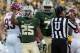 WACO, TX - OCTOBER 19: Lache Seastrunk #25 of the Baylor Bears celebrates after scoring a touchdown against the Iowa State Cyclones on October 19, 2013 at Floyd Casey Stadium in Waco, Texas. (Photo by Cooper Neill/Getty Images)
