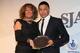 Heather Rabbatts with Alex Oxlade-Chamberlain
