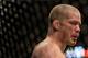 Mar 16, 2013; Montreal, Quebec, CAN; Nate Marquardt after being defeated by Jake Ellenberger (not pictured) in their main card bout at UFC 158 at the Bell Centre. Mandatory Credit: Eric Bolte-USA TODAY Sports