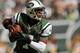 EAST RUTHERFORD, NJ - OCTOBER 20: Geno Smith #7 of the New York Jets carries the ball during the first half against the New England Patriots at MetLife Stadium on October 20, 2013 in East Rutherford, New Jersey. (Photo by Maddie Meyer/Getty Images)
