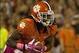 Oct 19, 2013; Clemson, SC, USA; Clemson Tigers wide receiver Sammy Watkins (2) returns a kickoff during the first quarter against the Florida State Seminoles at Clemson Memorial Stadium. Mandatory Credit: Joshua S. Kelly-USA TODAY Sports