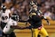 Though Ben Roethlisberger was under a lot of pressure and was sacked by the Ravens three times, for the second straight week he did not turn the ball over.