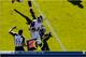 The above still shows the exact moment Sam Bradford's ACL likely tore. Screenshot credit—with edits by the author—goes to AOL's Sporting News (via Fox Sports).