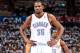 OKLAHOMA CITY, OK - MAY 15: Kevin Durant #35 of the Oklahoma City Thunder looks on while playing against the Memphis Grizzlies in Game Five of the Western Conference Semifinals during the 2013 NBA Playoffs on May 15, 2013 at the Chesapeake Energy Arena in