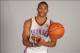 Sep 27, 2013; Edmond, OK, USA; Oklahoma City Thunder guard Russell Westbrook (0) poses for a portrait during the Thunder media day at Thunder Events Center. Mandatory Credit: Mark D. Smith-USA TODAY Sports