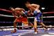 SHEFFIELD, ENGLAND - APRIL 27: Amir Khan in action against Julio Diaz at Motorpoint Arena on April 27, 2013 in Sheffield, England. (Photo by Scott Heavey/Getty Images)