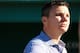BOSTON, MA - MAY 6: Ben Cherington, general manager of the Boston Red Sox, watches batting practice from a the dugout before a game with the Minnesota Twins at Fenway Park on May 6, 2013 in Boston, Massachusetts. (Photo by Jim Rogash/Getty Images)