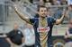 Jun 23, 2013; Philadelphia, PA, USA; Philadelphia Union forward Jack McInerney (9) reacts during the second half against the New York Red Bulls at PPL Park. The Union defeated the Red Bulls, 3-0. Mandatory Credit: Eric Hartline-USA TODAY Sports