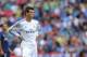 MADRID, SPAIN - OCTOBER 19: Gareth Bale of Real Madrid CF looks on during the La Liga match between Real Madrid CF and Malaga CF at the Santiago Bernabeu stadium on October 19, 2013 in Madrid, Spain. (Photo by Denis Doyle/Getty Images)