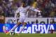 VALENCIA, SPAIN - OCTOBER 05: Cristiano Ronaldo of Real Madrid in action during the La Liga match between Levante UD and Real Madrid at Ciutat de Valencia on October 5, 2013 in Valencia, Spain. (Photo by Manuel Queimadelos Alonso/Getty Images)