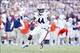 Oct 19, 2013; College Station, TX, USA; Auburn Tigers running back Cameron Artis-Payne (44) runs with the ball against the Texas A&M Aggies during the second half at Kyle Field. Mandatory Credit: Soobum Im-USA TODAY Sports