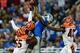 Apparently, more than three defenders are required to stop Calvin Johnson—bum knee or not.