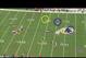 With one route taking coverage away from him, Reed was open for an easy gain.