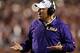 LSU head coach Les Miles