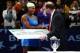 Serena Williams in 2009 collecting one of many big checks.