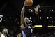 Oct 11, 2013; Kansas City, MO, USA; Charlotte Bobcats center Al Jefferson (25) drives to the basket against Miami Heat power forward Udonis Haslem (40) in the first quarter at Sprint Center. Mandatory Credit: John Rieger-USA TODAY Sports