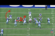 The Colts would blitz Freeman on a stunt with the defensive tackle.