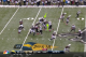 Wilson, unlike some of his fellow defensive linemen, fails to use his arms.