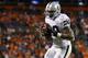 The Steelers gave up 113 rushing yards to Darren McFadden last year; if they employ their Washington-beating defensive strategy, they should keep him under control this week.