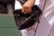 Another view of the "giant booger" that appeared to form on Lester's glove.
