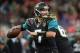 Oct 27, 2013; London, UNITED KINGDOM; Jacksonville Jaguars quarterback Chad Henne throws a pass against the San Francisco 49ers during an International Series game at Wembley Stadium. Mandatory Credit: Bob Martin-USA TODAY Sports