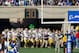 Oct 26, 2013; Colorado Springs, CO, USA; The Notre Dame Fighting Irish take the field before the game against the Air Force Falcons at Falcon Stadium. Notre Dame won 45-10. Mandatory Credit: Matt Cashore-USA TODAY Sports