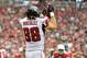 Oct 27, 2013; Phoenix, AZ, USA; Atlanta Falcons tight end Tony Gonzalez (88) makes a catch during the first half against the Arizona Cardinals at University of Phoenix Stadium. Mandatory Credit: Matt Kartozian-USA TODAY Sports