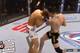 And answers with a left uppercut.