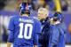 Offensive coordinator Kevin Gilbride could be a little more creative with play-calling inside of the red zone.