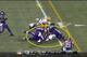 Lacy was contacted at the 44-yard line, but pushes forward to the 40-yard line for an extra four yards.