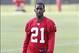 May 29, 2013; Tampa, FL, USA; Tampa Bay Buccaneers defensive back Eric Wright (21) during organized team activities at One Buccaneer Place. Mandatory Credit: Kim Klement-USA TODAY Sports