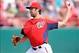 March 07, 2012; Melbourne, FL, USA; Washington Nationals pitcher Matt Purke (50) pitches during the spring training game against the St. Louis Cardinals at Space Coast Stadium. Mandatory Credit: Brad Barr-USA TODAY Sports