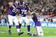 Adrian Peterson leads the Vikings with six rushing touchdowns.