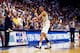 INDIANAPOLIS - MAY 30: Reggie Miller #31 of the Indiana Pacers points his finger in Game Four of the Eastern Conference Finals against the New York Knicks during the 1994 NBA Playoffs at Market Square Arena on May 30, 1994 in Indianapolis, Indiana. The P