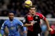 Defoe vs. Nelsen when the striker was at Portsmouth, the defender at Blackburn