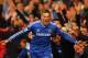 LONDON, ENGLAND - OCTOBER 27: Fernando Torres of Chelsea celebrates scoring their second goal during the Barclays Premier League match between Chelsea and Manchester City at Stamford Bridge on October 27, 2013 in London, England. (Photo by Clive Rose/Ge