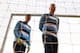 LONDON, ENGLAND - OCTOBER 19: (L-R) Manchester City goalkeepers Costel Pantilimon and Joe Hart look on prior to kickoff during the Barclays Premier League match between West Ham United and Manchester City at Boleyn Ground on October 19, 2013 in London, En