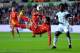 SWANSEA, WALES - SEPTEMBER 16: Liverpool player Phillipe Coutinho (l) trys an overhead kick watched by Wilfried Bony of Swansea during the Barclays Premier League match between Swansea City and Liverpool at Liberty Stadium on September 16, 2013 in Swanse