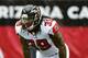 Oct 27, 2013; Phoenix, AZ, USA; Atlanta Falcons running back Steven Jackson (39) looks on during the first half against the Arizona Cardinals at University of Phoenix Stadium. Mandatory Credit: Matt Kartozian-USA TODAY Sports