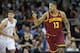 CLEVELAND, OH - OCTOBER 30: Tristan Thompson #13 of the Cleveland Cavaliers celebrates after scoring against the Brooklyn Nets during the first half at Quicken Loans Arena on October 30, 2013 in Cleveland, Ohio. NOTE TO USER: User expressly acknowledges a